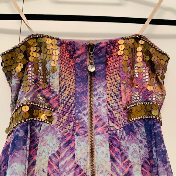 URBAN OUTFITTERS ECOTE SEQUIN TREASURE TROVE MAXI - Picture 7 of 9